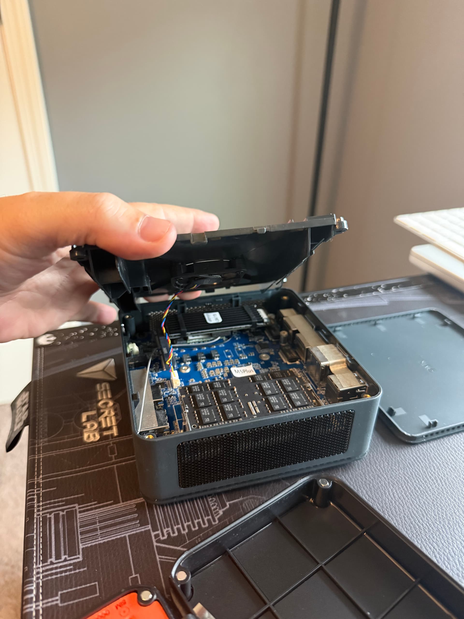 Mini PC Fan Assembly