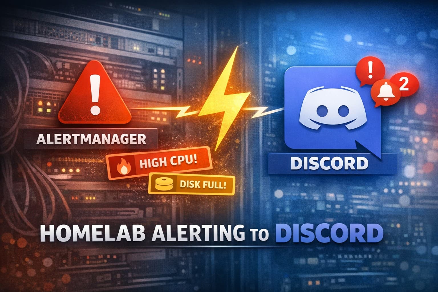 Homelab Alerting with Alertmanager and Free Discord Integration